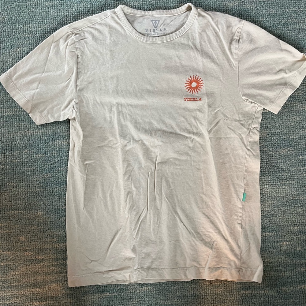 Vissla Men's Medium White T-Shirt
